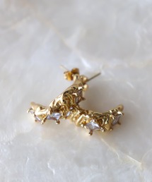 MIXTO | サージカルステンレス ヴィンテージ風 ピアス(ピアス(両耳用))