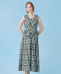ANAYI（アナイ）の「レーヨンナイロンボーダーワンピース（ワンピース