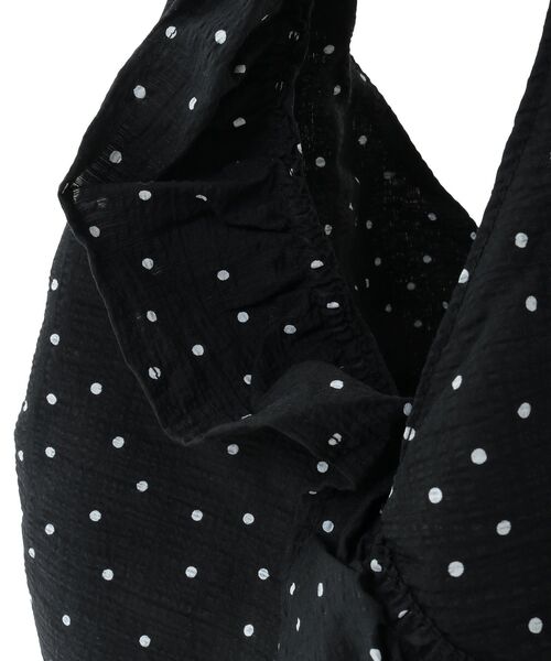 earth music&ecology（アースミュージックアンドエコロジー）の「フリルトライアングルバッグ（ボストンバッグ・レディース・ブラック/アイボリー/イエロー・FREE）」の22枚目の写真