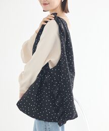 earth music&ecology | フリルトライアングルバッグ(ボストンバッグ)