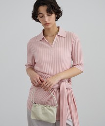 SALON adam et rope' | ワイドリブスキッパーポロシャツ(ポロシャツ)