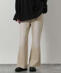 LAKOLE | フリンジフレアデニムパンツ /642717(デニムパンツ)