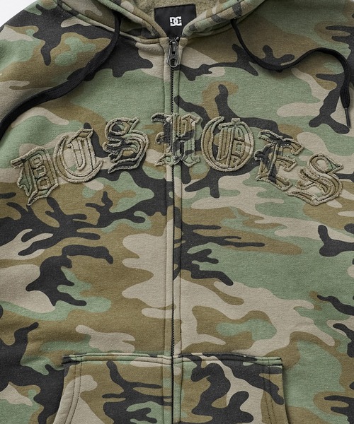DC SHOES（ディーシーシューズ）の「DC SHOES メンズ 26 GR HIDDEN ZH ジップパーカー 【2026年春夏モデル】/ジップアップフーディー（パーカー・メンズ・カモフラージュ/ブラック系その他4/マルチ・LARGE/X-LARGE/MEDIUM）」の17枚目の写真