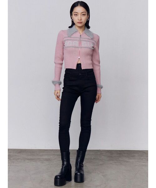 EMODA(エモダ)の「【ELDER】SYM H/W DENIM(デニムパンツ・レディース・ブラック/インディゴブルー・MEDIUM/SMALL/X-SMALL)」の6枚目の写真