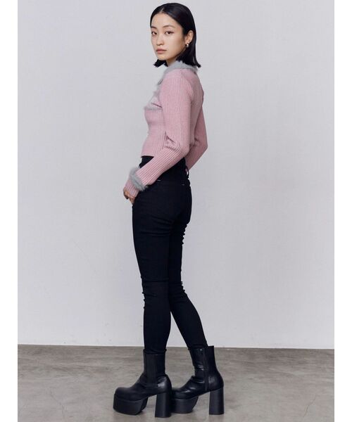 EMODA(エモダ)の「【ELDER】SYM H/W DENIM(デニムパンツ・レディース・ブラック/インディゴブルー・MEDIUM/SMALL/X-SMALL)」の7枚目の写真