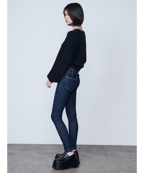 EMODA(エモダ)の「【ELDER】SYM H/W DENIM(デニムパンツ・レディース・ブラック/インディゴブルー・MEDIUM/SMALL/X-SMALL)」の14枚目の写真