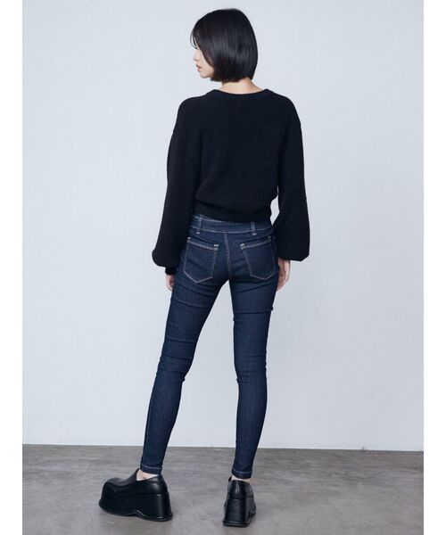 EMODA(エモダ)の「【ELDER】SYM H/W DENIM(デニムパンツ・レディース・ブラック/インディゴブルー・MEDIUM/SMALL/X-SMALL)」の15枚目の写真