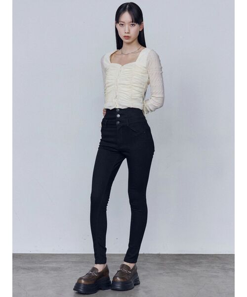 EMODA(エモダ)の「【ELDER】SYM H/W DENIM(デニムパンツ・レディース・ブラック/インディゴブルー・MEDIUM/SMALL/X-SMALL)」の19枚目の写真