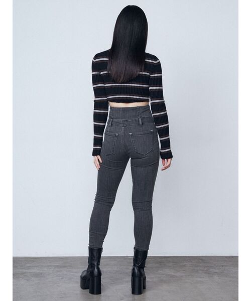 EMODA(エモダ)の「【ELDER】SYM H/W DENIM(デニムパンツ・レディース・ブラック/インディゴブルー・MEDIUM/SMALL/X-SMALL)」の20枚目の写真