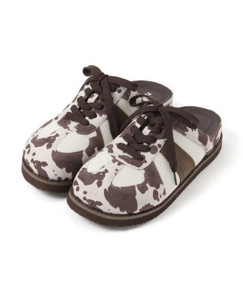 niko and...（ニコアンド）の「オリジナルスライドスニーカー（スニーカー・レディース・グリーン/その他1/ブラック・SMALL/MEDIUM/LARGE）」の3枚目の写真