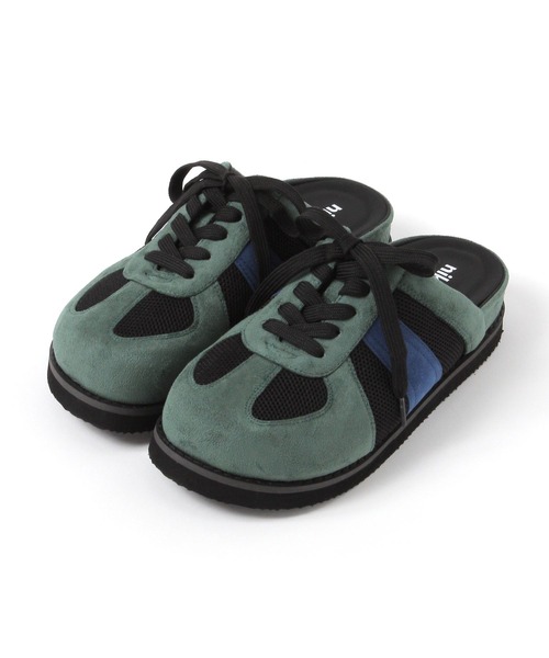 niko and...（ニコアンド）の「オリジナルスライドスニーカー（スニーカー・レディース・グリーン/その他1/ブラック・SMALL/MEDIUM/LARGE）」の20枚目の写真
