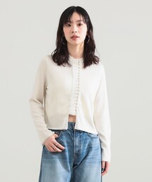 TAN / クルミボタン カーディガン