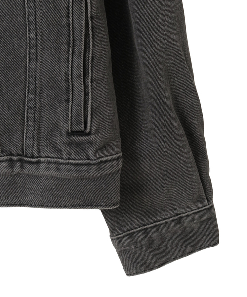 Liesse(リエス)の「【Levis/リーバイス】90S TRUCKER(デニムジャケット・レディース・ブラック・FREE)」の4枚目の写真