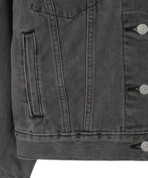 Liesse(リエス)の「【Levis/リーバイス】90S TRUCKER(デニムジャケット・レディース・ブラック・FREE)」の5枚目の写真