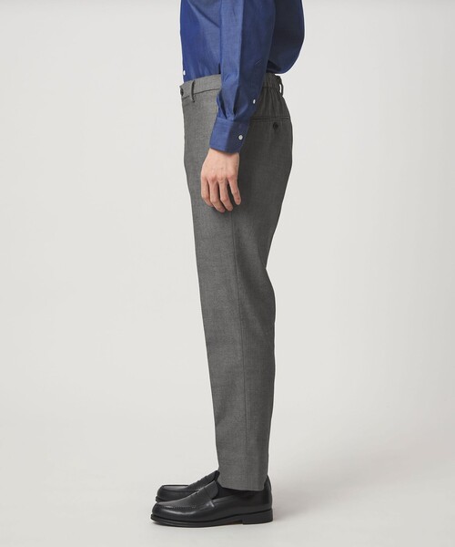 green label relaxing(グリーンレーベルリラクシング)の「エブリット TCPU オックス スリム スラックス -ストレッチ-(スラックス・メンズ・グレー系/ベージュ/ダークグレー・S/M/L/XL)」の8枚目の写真