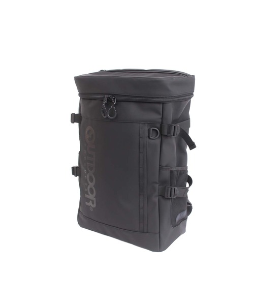 OUTDOOR PRODUCTS（アウトドアプロダクツ）の「大容量 PU合皮バックパック（バックパック/リュック・メンズ・ブラック×グレー/ブラック・FREE）」の4枚目の写真