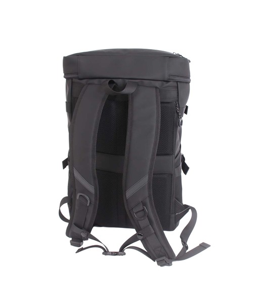 OUTDOOR PRODUCTS（アウトドアプロダクツ）の「大容量 PU合皮バックパック（バックパック/リュック・メンズ・ブラック×グレー/ブラック・FREE）」の5枚目の写真