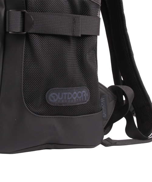 OUTDOOR PRODUCTS（アウトドアプロダクツ）の「大容量 PU合皮バックパック（バックパック/リュック・メンズ・ブラック×グレー/ブラック・FREE）」の11枚目の写真