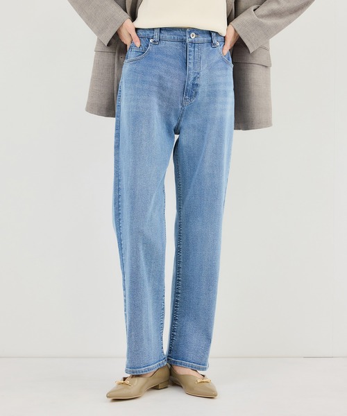 ROPE' PICNIC(ロペピクニック)の「ウエストシェイプハイライズマムジーンズ(デニムパンツ・レディース・ブラック/ブルー/ブルー系その他5・X-SMALL/S/M/L/XL)」の3枚目の写真