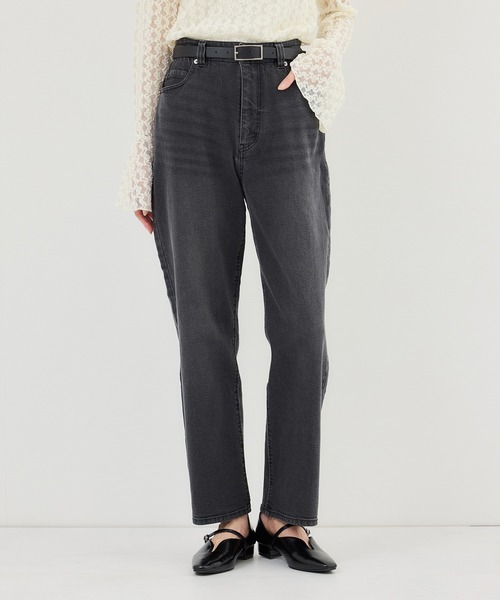 ROPE' PICNIC(ロペピクニック)の「ウエストシェイプハイライズマムジーンズ(デニムパンツ・レディース・ブラック/ブルー/ブルー系その他5・X-SMALL/S/M/L/XL)」の7枚目の写真