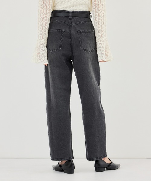 ROPE' PICNIC(ロペピクニック)の「ウエストシェイプハイライズマムジーンズ(デニムパンツ・レディース・ブラック/ブルー/ブルー系その他5・X-SMALL/S/M/L/XL)」の9枚目の写真