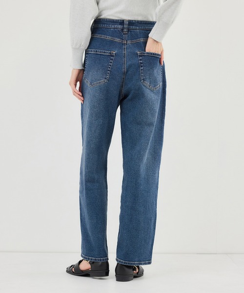 ROPE' PICNIC(ロペピクニック)の「ウエストシェイプハイライズマムジーンズ(デニムパンツ・レディース・ブラック/ブルー/ブルー系その他5・X-SMALL/S/M/L/XL)」の17枚目の写真