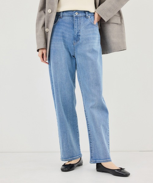 ROPE' PICNIC(ロペピクニック)の「ウエストシェイプハイライズマムジーンズ(デニムパンツ・レディース・ブラック/ブルー/ブルー系その他5・X-SMALL/S/M/L/XL)」の21枚目の写真