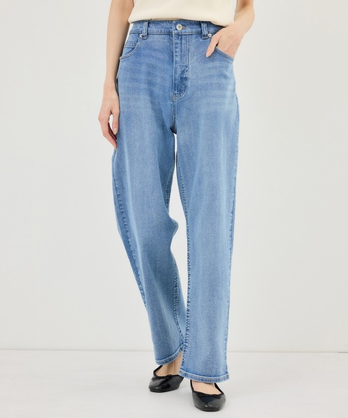 ROPE' PICNIC(ロペピクニック)の「ウエストシェイプハイライズマムジーンズ(デニムパンツ・レディース・ブラック/ブルー/ブルー系その他5・X-SMALL/S/M/L/XL)」の22枚目の写真