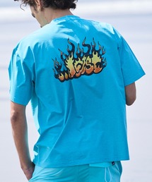 lost/ロスト 水着 ラッシュガード 半袖 Tシャツ UVカット 速乾 ストレッチ 水陸両用 LM6S-4302