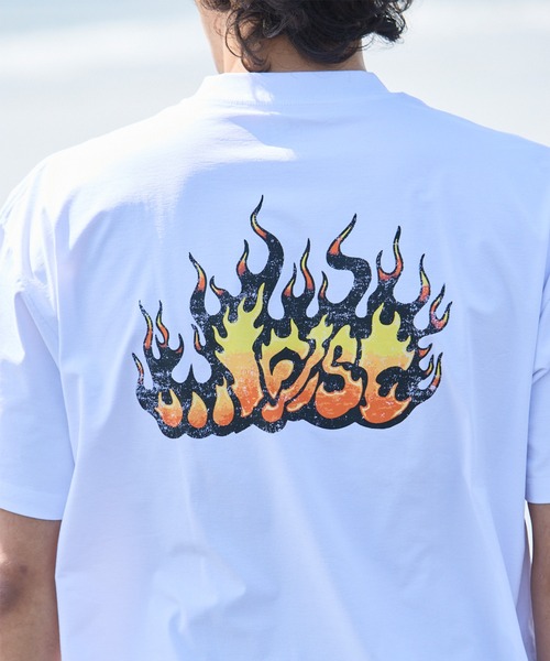 lost(ロスト)の「lost/ロスト 水着 ラッシュガード 半袖 Tシャツ UVカット 速乾 ストレッチ 水陸両用 LM6S-4302(Tシャツ/カットソー・メンズ・シアン/ホワイト/ベージュ・XL/L/M)」の9枚目の写真