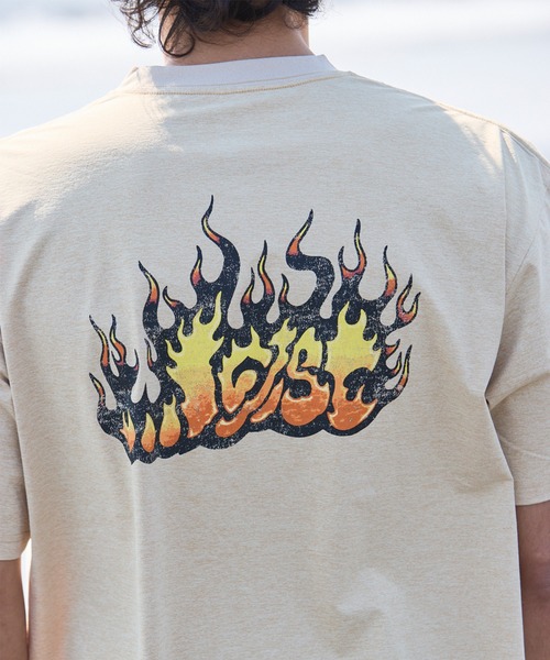lost(ロスト)の「lost/ロスト 水着 ラッシュガード 半袖 Tシャツ UVカット 速乾 ストレッチ 水陸両用 LM6S-4302(Tシャツ/カットソー・メンズ・シアン/ホワイト/ベージュ・XL/L/M)」の14枚目の写真