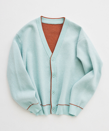 JOURNAL STANDARD relume（ジャーナルスタンダード　レリューム）の「ドライタッチ ブークレ Vネック カーディガン（カーディガン/ボレロ）」