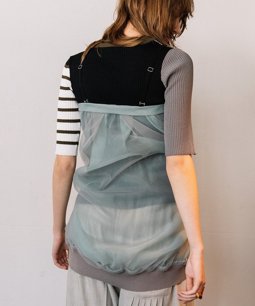 AULA AILA（アウラアイラ）の「3WAYリバーシブルシアーブルゾン（ブルゾン・レディース・ライトブルー/ブラック/グレー・0）」の11枚目の写真