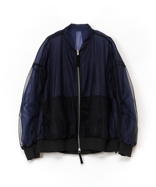 AULA AILA（アウラアイラ）の「3WAYリバーシブルシアーブルゾン（ブルゾン・レディース・ライトブルー/ブラック/グレー・0）」の5枚目の写真