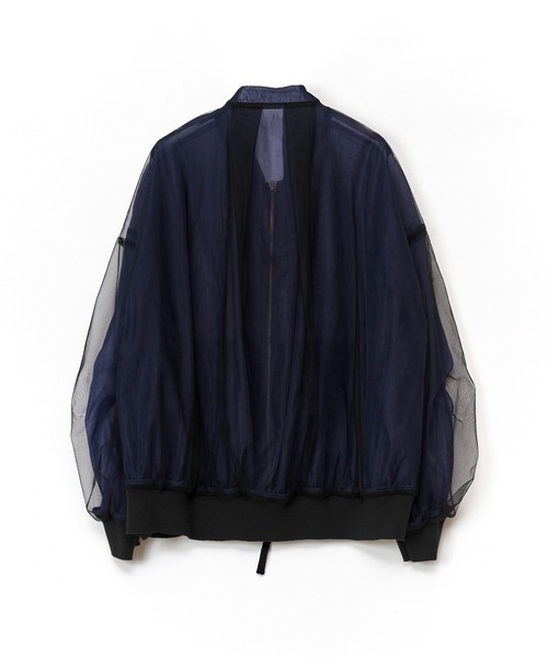 AULA AILA（アウラアイラ）の「3WAYリバーシブルシアーブルゾン（ブルゾン・レディース・ライトブルー/ブラック/グレー・0）」の6枚目の写真