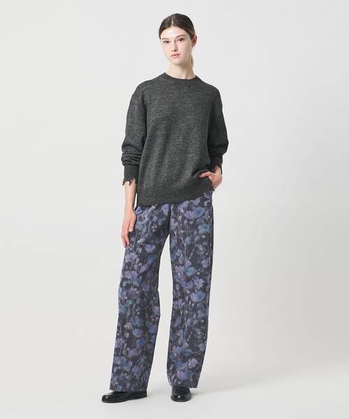 LOEFF(ロエフ)の「<LOEFF>ハーレム パンツ(その他パンツ・レディース・パープル・0/1)」の4枚目の写真