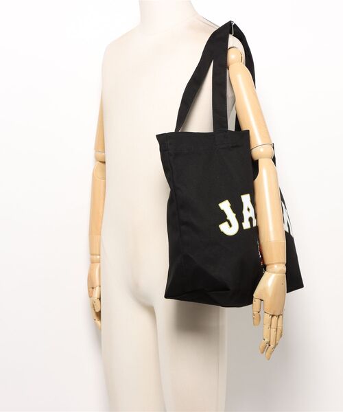 baron（バロン）の「WBC（大谷翔平） ネーム入りキャンバストート（トートバッグ・レディース・アイボリー/ブラック・FREE）」の6枚目の写真