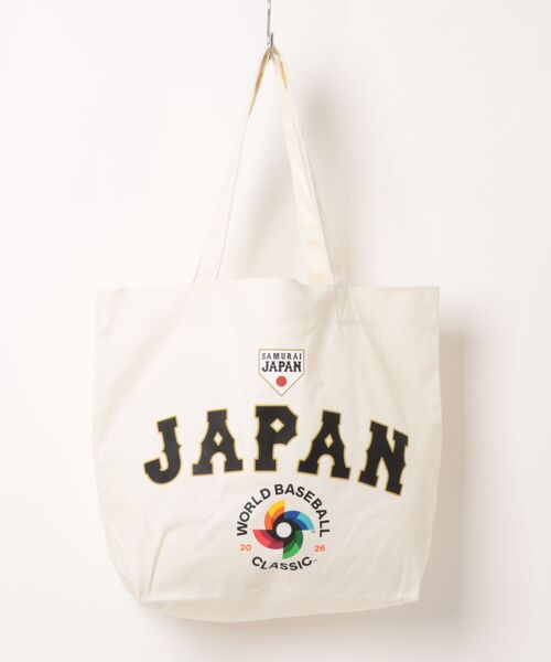 baron(バロン)の「【2026WBC限定】大谷翔平ナンバリング プレミアムキャンバストートバッグ(トートバッグ・レディース・アイボリー/ブラック・FREE)」の9枚目の写真