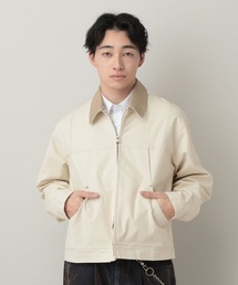 RAGEBLUE（レイジブルー）の「TC Duck Zip Short Worker Jaket ジップショートワークジャケット【セットアップ対応】（ブルゾン）」