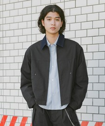 RAGEBLUE | TC Duck Zip Short Worker Jaket/ジップショートワークジャケット【セットアップ対応】(ブルゾン)