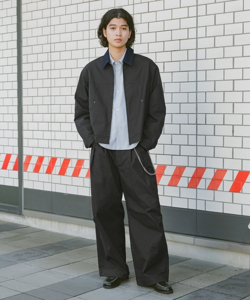 セール】TC Duck Zip Short Worker Jaket/ジップショートワーク