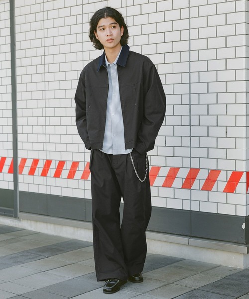 セール】TC Duck Zip Short Worker Jaket/ジップショートワーク