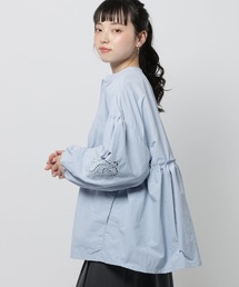 niko and...（ニコアンド）の「袖ぽわっと刺繍ブルゾン（ブルゾン）」