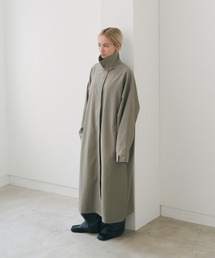 lit（リット）の「Tab Over Coat（ステンカラーコート）」