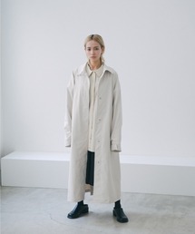 lit（リット）の「Tab Over Coat（ステンカラーコート）」