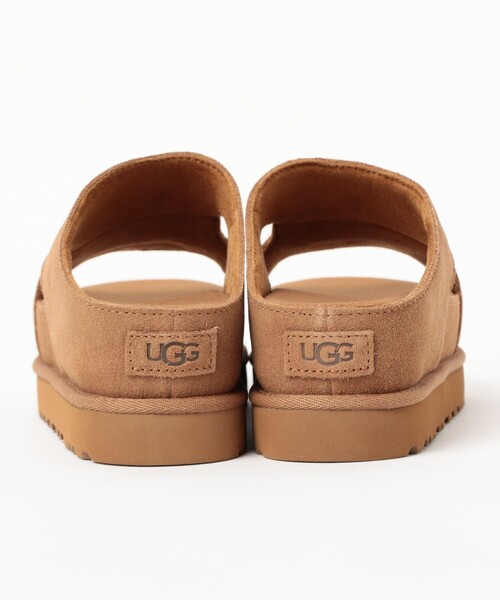 UGG(アグ)の「UGG / Goldenstar Hi Cutout Slide(サンダル・レディース・ブラウン系その他3/ブラック・8/7h/7/6h/6)」の10枚目の写真