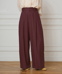 IENA LA BOUCLE（イエナラブークル）の「IENA LA BOUCLE コットンウェザーバレルパンツ（スラックス）」