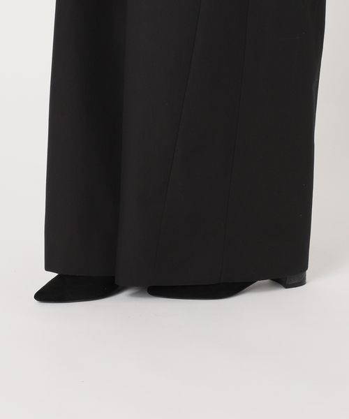 IENA LA BOUCLE（イエナラブークル）の「IENA LA BOUCLE コットンウェザーバレルパンツ（スラックス・レディース・ブラウン/ナチュラル/ブラック・40/38/36/34）」の4枚目の写真