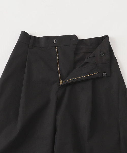 IENA LA BOUCLE（イエナラブークル）の「IENA LA BOUCLE コットンウェザーバレルパンツ（スラックス・レディース・ブラウン/ナチュラル/ブラック・40/38/36/34）」の5枚目の写真