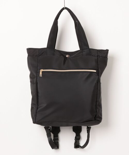 coca(coca)(コカ)の「3wayマルチポケットママリュック(バックパック/リュック・レディース・カーキ/ブラック・ONE SIZE)」の22枚目の写真